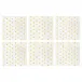 Papersoft Napkins Dot Yellow Cocktail Napkins (Pack of 20) - Set of 6 5"Sq (Folded) 10"Sq (Flat)
