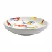 Pesci Colorati Shallow Bowl 13.5"D, 2.75"H