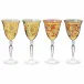 Regalia Assorted Wine Glasses - Set of 4 8.5"H, 9.5 oz