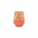 Regalia Orange Stemless Wine Glass 4.25"H, 12 oz