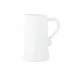 Aria White Pitcher 8.75"H, 8 Cups