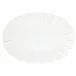 Bari White Oval Platter 14.25"L, 10"W