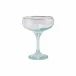 Rainbow Green Coupe Champagne Glass 5.25"H, 6 oz