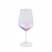 Rainbow Wine Glass 8.5"H, 15 oz