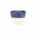 Viva Garden Cobalt Reactive Cachepot Medium 7"D, 6.25"H