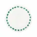 Lisbon Green Stitch Dinnerware