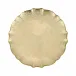 Baroque Glass Gold Dinner Plate