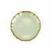 Baroque Glass Pistachio Cocktail Plate 6"D