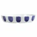 Santorini Dot Oval Baker 12.5"L, 9"W, 2.25"H