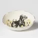 Wildlife Black Hunting Dog Pasta Bowl 8.5"D, 2"H