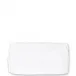 Lastra White Rectangular Platter 16.25"L, 8.5"W