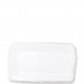 Melamine Lastra White Rectangular Platter 18"L, 10.75"W