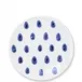 Santorini Dot Salad Plate 9"D