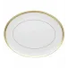 Domo Gold Large Oval Platter