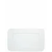 Silk Road White Small Rectangular Plate