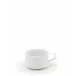 Silk Road White Tea Cup And Saucer