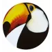 Olhar O Brasil Charger Plate Toucan