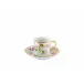 Paco Real Coffee Cup And Saucer Flowers