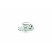 Christian Lacroix Herbariae Coffee Cup And Saucer Green