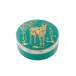 Golden Large Round Box Sheep