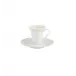 Ivory Coffee Cup And Saucer