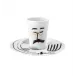Escape Goat Espresso Cup And Saucer XV