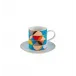 Futurismo Tea Cup And Saucer