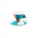 Futurismo Selection Coffee Cup & Saucer