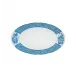 Coralina Blue Large Oval Platter