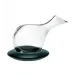 Delicanter Case with Decanter with Dark Wood Base (Special Order)