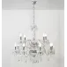 Diamond Chandelier With 2 Levels And 12 Arms (Special Order)