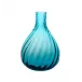 Color Drop Small Bud Vase Blue