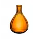 Color Drop Small Bud Vase Amber