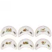 Christmas Magic Set 6 Salad Dishes