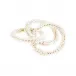 3 Ring Pearl White Napkin Ring