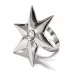 Star Silver Metal Napkin Ring