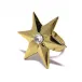 Star Gold Metal Napkin Ring