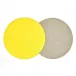 Round Reversible Yellow/Gray 15" Round Placemat