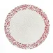 Splatter Red &White 15" Round Placemat