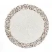 Splatter Bronze/White 15" Round Placemat