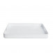 White 16" x 24" x 2" Large Lacquer Tray