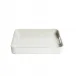 Silver/Gray 12" x 16" x 2" Medium Lacquer Tray