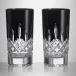 Lismore Black Highball 11oz Set of 2