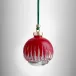 New Year Bauble Firework Red