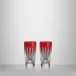 New Year Firework New Year 2026 Red Shot Glasses Set of 2