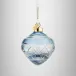 Winter Wonders Icy Blue Snowflakes Bauble Ornament