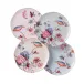 Cuckoo Plate 20cm 8in, Set of 4