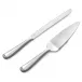 Vera Wang Infinity Cake Knife & Server Silver, 2 Piece Set