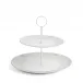 Gio Platinum 2 Tier Cake Stand