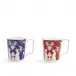 Renaissance Mix Accents Renaissance Mix Mug 300ml 10.1floz Set of 2 Gold/Red